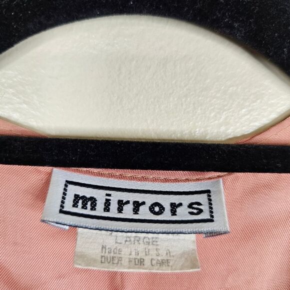 Mirrors vintage tapestry vest  chrismas bears size L - Picture 3 of 4